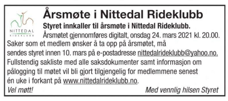 Årsmøte 2021